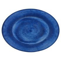 Le Cadeaux Campania Blue Oval Platter