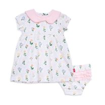 Magnetic Baby Dress w/ Ruffle Diaper Cover Abbey