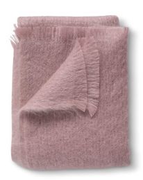 Rouge Mohair Throw