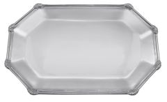 Rattan Long Octagonal Server