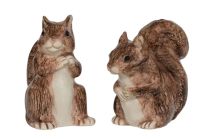 Clever Creatures Squirrel Salt & Pepper Set