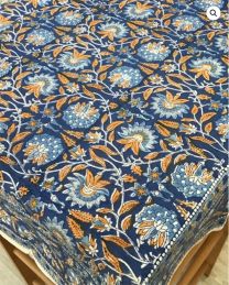 Sarah Blues Tablecloth