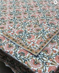 Sarah Peach Tablecloth